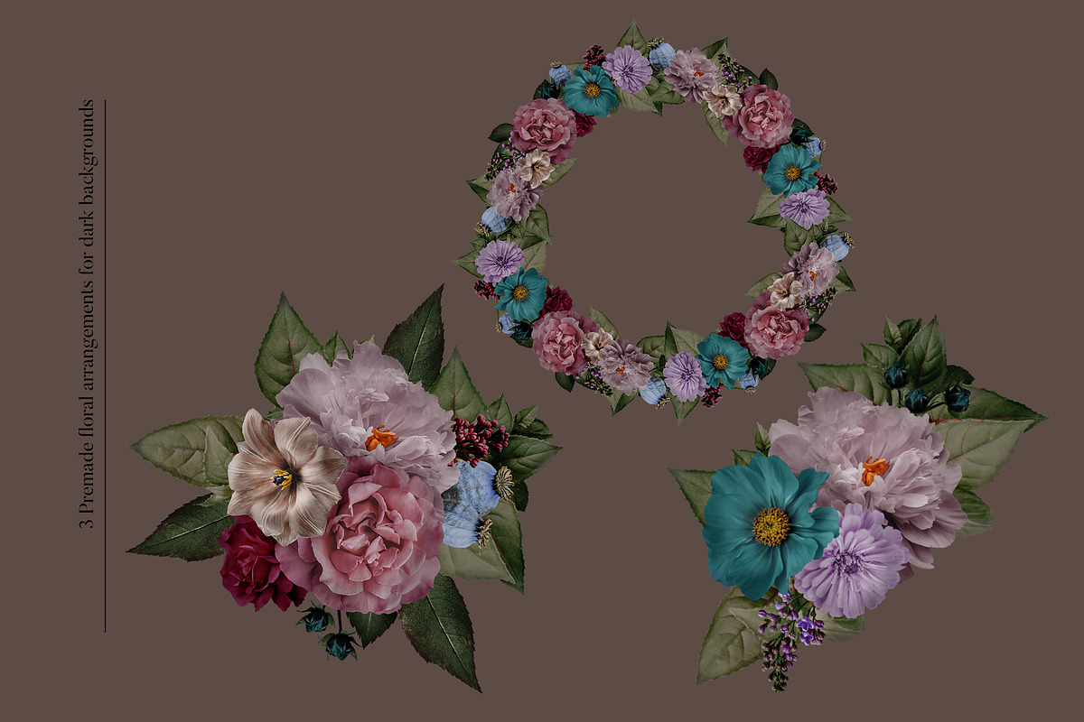 Isolated real flowers clipart set, an Object Graphic by The Graphic Parade (Photo 6 of 14)