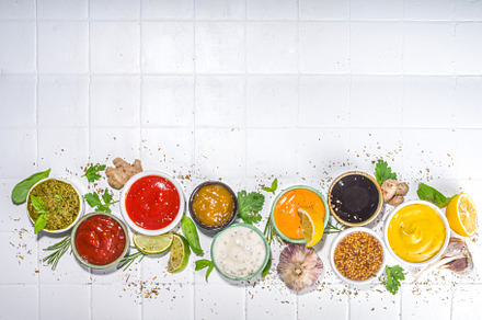 Set of various classic sauces, a Food & Drink Photo by Rimma
