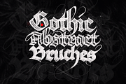 Gothic Calligraphy Brushes, a Brush Add-On by Emmanuel Buron (Thumbnail 6 of 12)