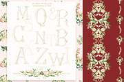 Winter Wedding Crest, Christmas png, a Decorative Illustration by WonderWonder (Thumbnail 7 of 9)