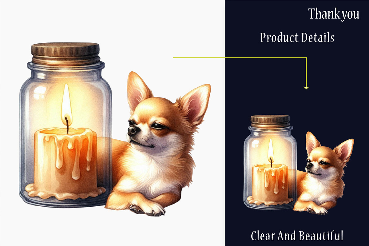 Cozy Chihuahua Dog Clipart, a Graphic by designcity5 (Photo 5 of 5)