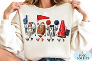 Cute Football Game Day Squad PNG, a Seasonal Illustration by Daily.Designs (Thumbnail 2 of 5)