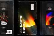 VHS CASETTE COVER MOCKUP, a Packaging Mockup by BORT GRAPHIC (Thumbnail 1 of 9)