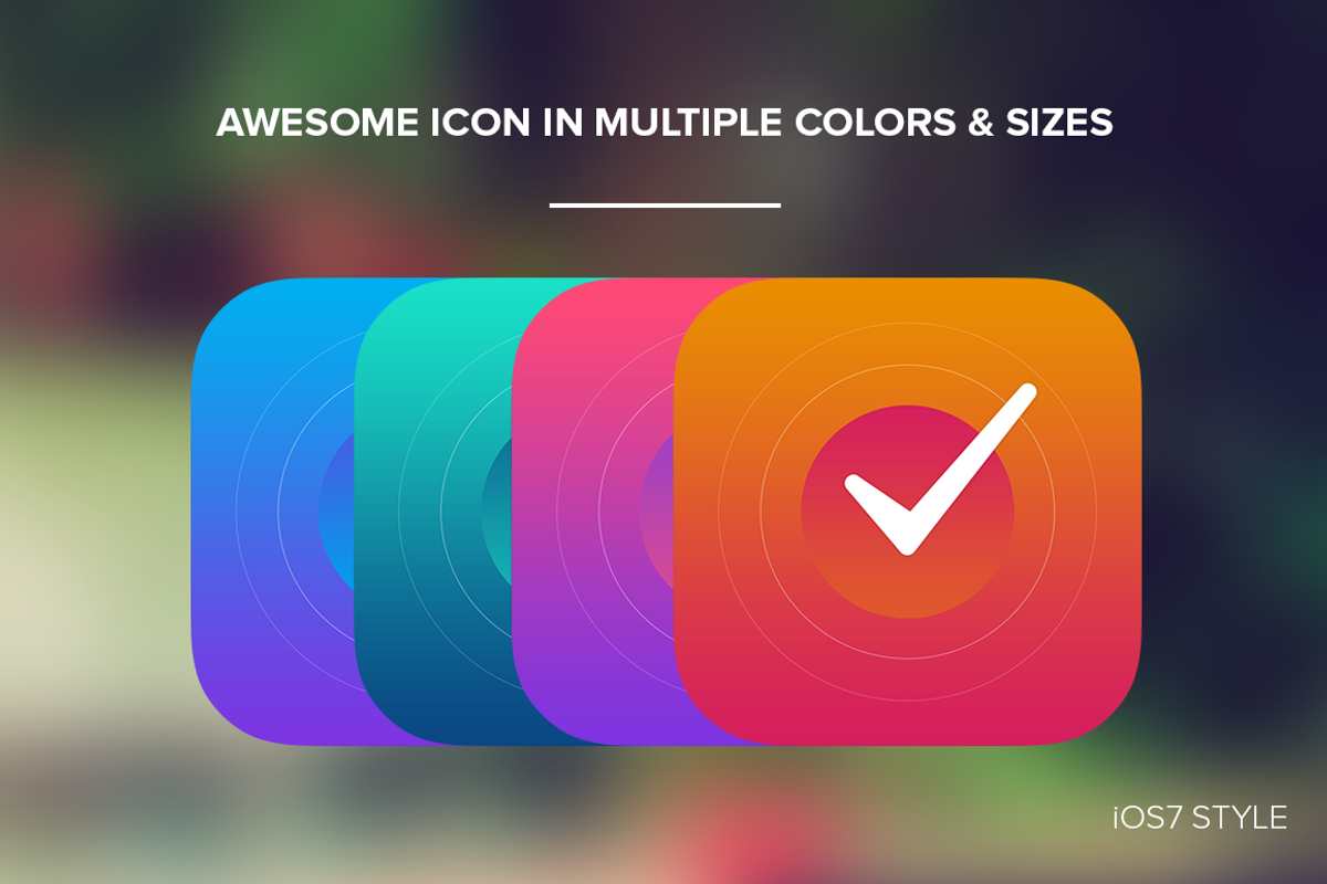 iOS 7 style icon, an Icon by The Major (Photo 1 of 2)