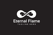 Eternal Flame Infinity Logo Design, a Branding & Logo Template by yopie (Thumbnail 2 of 3)