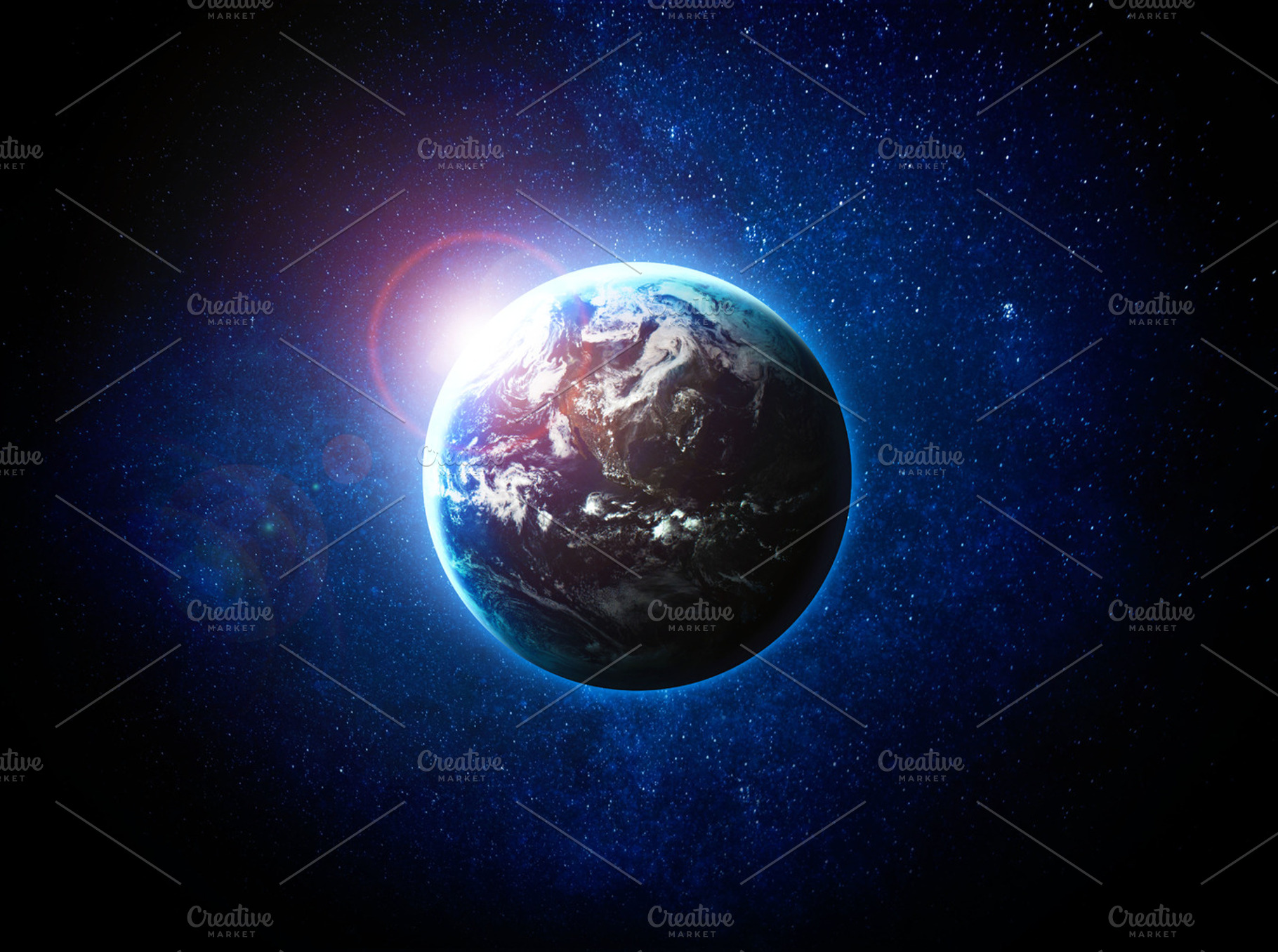 Earth view from Space, a Technology Photo by Mission Media