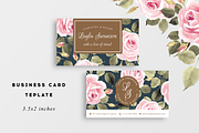 Roses – business card, a Business Card Template by Helen Halik art (Thumbnail 3 of 5)