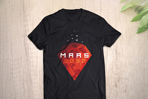 16 Space Mars Themed Logos