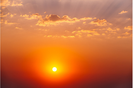 Bright Orange And Yellow Warm Colors, a Nature Photo by Our Amazing World