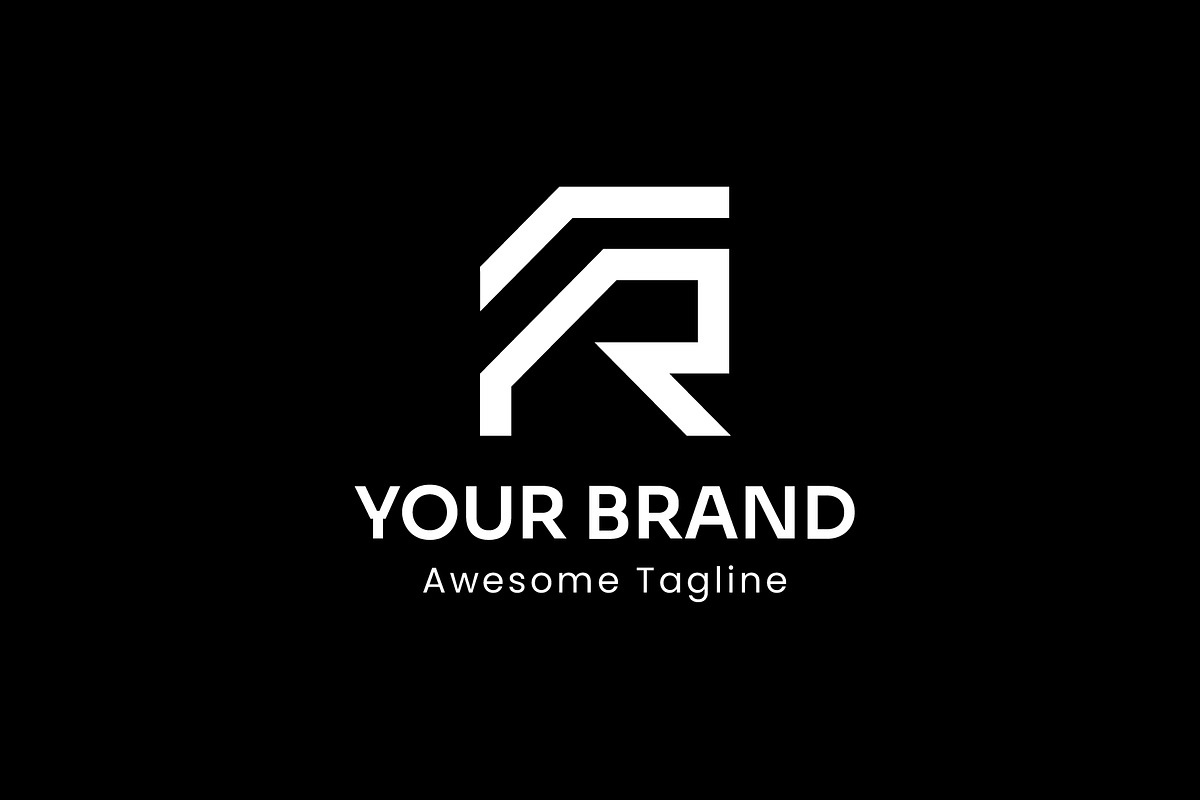 LETTER R ABSTRACT LOGO-CONSTRUCTIONS, a Templates & Theme by Dorst Branding (Photo 3 of 3)
