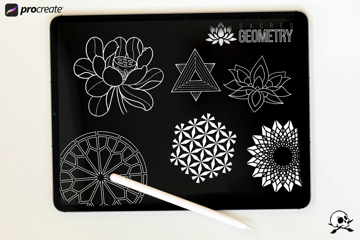 Procreate, Sacred Geometry Ultimate, a Brush Add-On by Studio.Valhalla (Photo 8 of 11)
