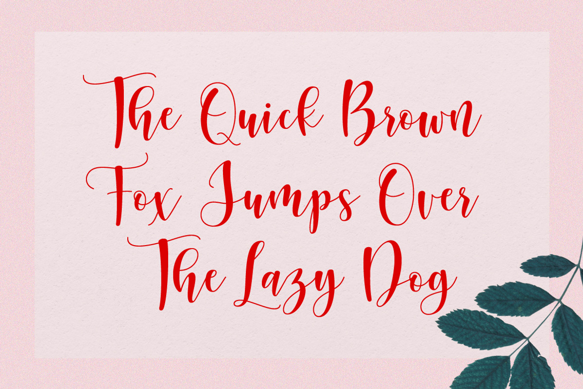 Sunberry | Beautiful Script, a Script Font by Ef Studio (Photo 7 of 12)