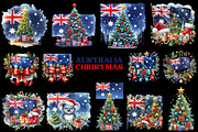 Australia Christmas Koala cliparts, a Seasonal Illustration by FITALARTSNEDIGI (Thumbnail 7 of 10)