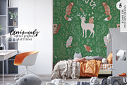 Forest and tropical animals patterns, a Pattern Graphic by WalnutBird (Thumbnail 5 of 8)