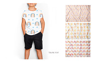 Watercolor Rainbows Pattern, a Pattern Graphic by MayaNavits (Thumbnail 10 of 10)