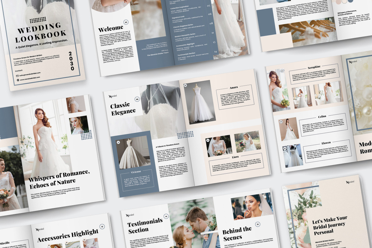 Elegant Bridal Magazine, a Brochure Template by twinstd (Photo 5 of 6)