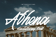 Athena Script Font, a Script Font by edukka (Thumbnail 1 of 10)