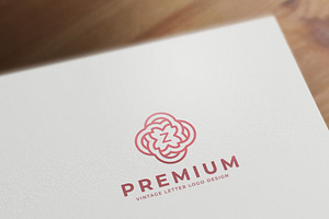 Luxury Letter Mark Logo