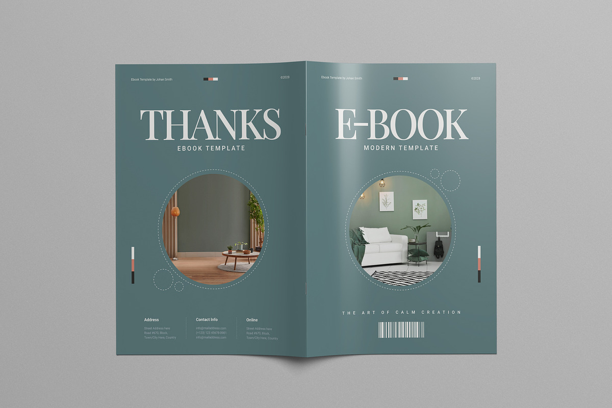 Ebook Design Template | Canva, a Brochure Template by HiveArts (Photo 9 of 9)