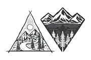 Outdoor Graphic / badge, an Object Illustration by Wak Jay Creative Studio (Thumbnail 11 of 14)