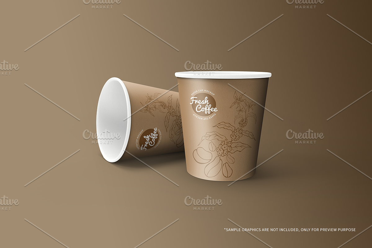 Paper Cup Packaging Mockups, a Packaging Mockup by shaikerintu (Photo 13 of 15)