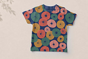 Abstract Retro Circles Pattern, a Pattern Graphic by Irina Ostapenko (Thumbnail 2 of 4)