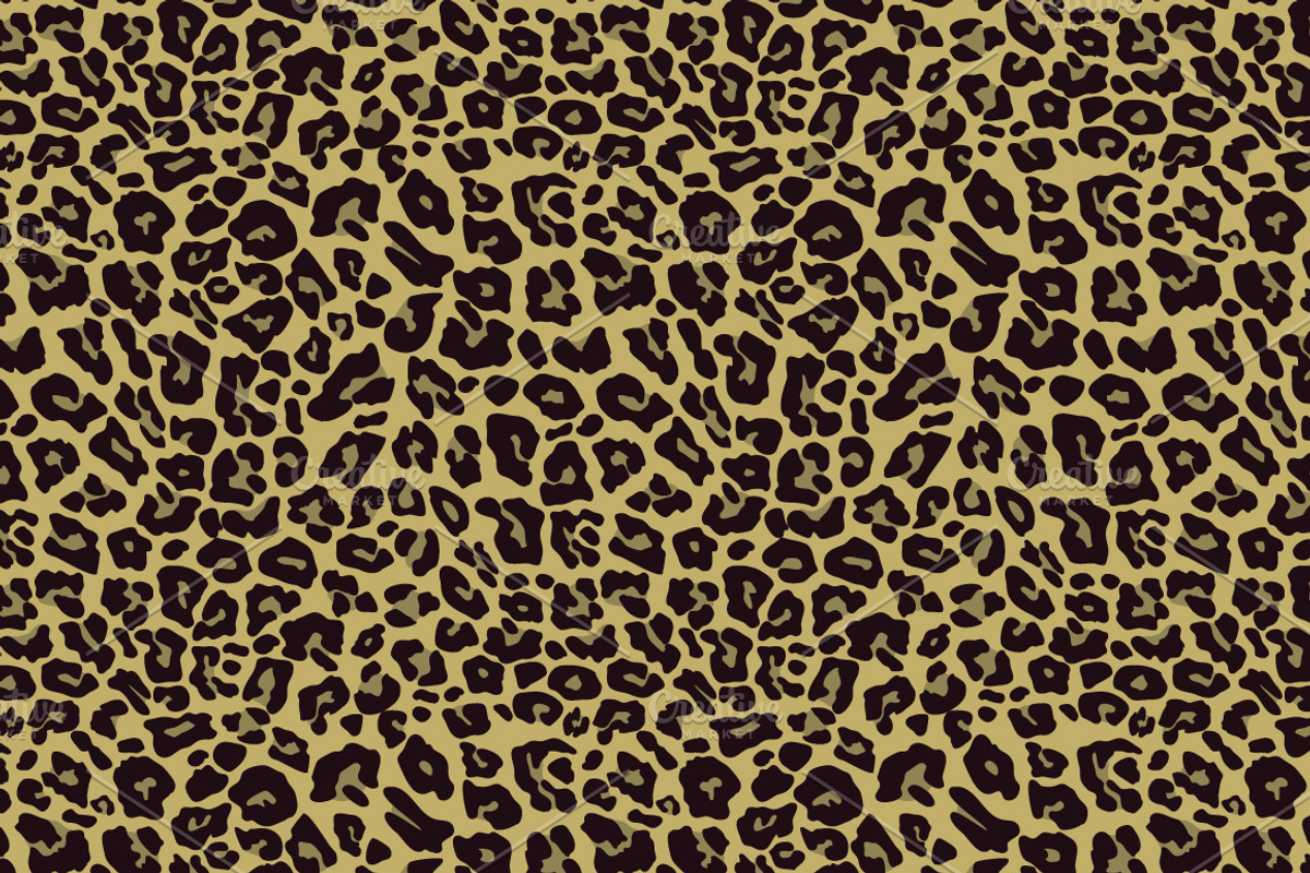 Leopard Skin Seamless Pattern Set., a Texture Graphic by Gomolach (Photo 9 of 21)
