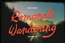 Romanelo Wandering | Retro Script