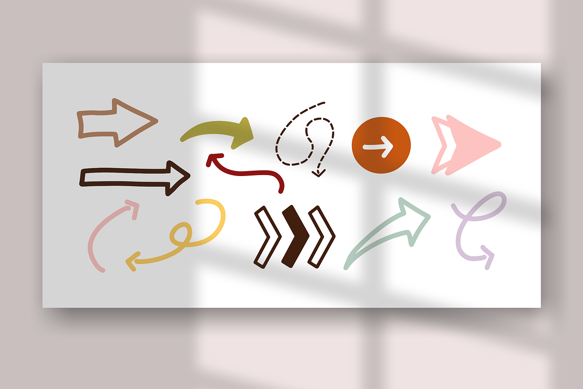42+ Unique Arrow Illustrations, an Object Graphic by The Journey Atelier (Photo 6 of 9)