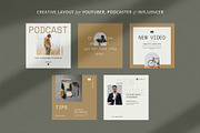 Influencer Instagram Pack | PS CANVA, a Social Media Template by Visuel Colonie® (Thumbnail 8 of 18)