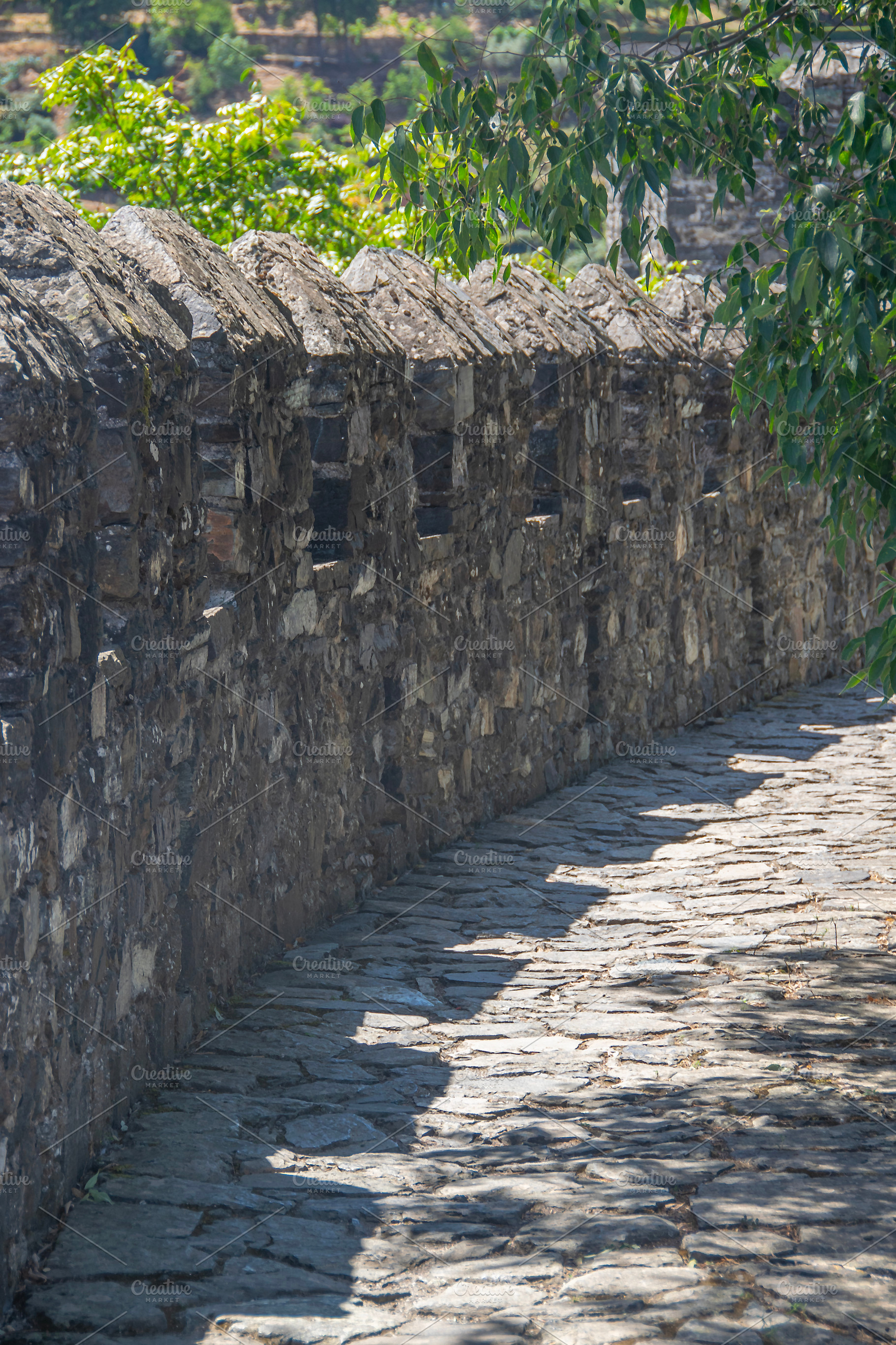 Braganca castle exterior, branganca, portugal, an Architecture Photo by DanFLCreativo