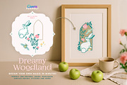 Dreamy Woodland, an Animal Illustration by Anna Babich (Thumbnail 3 of 10)