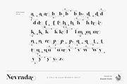 Nevrada Modern Display Font, a Font by Aluyeah Studio (Thumbnail 12 of 12)