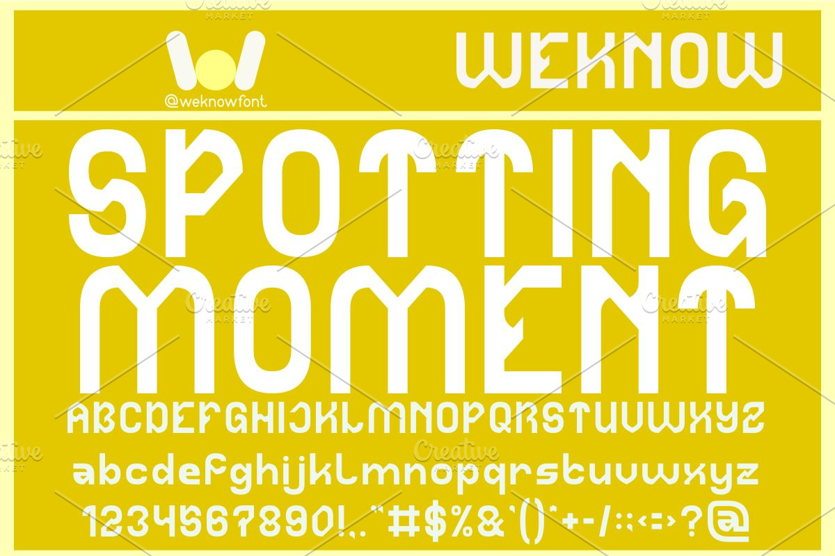 Attractive font, a Font by weknow (Photo 2 of 8)
