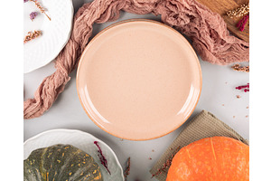 Fall thanksgiving table setting, a Food Illustration by Lifemorning