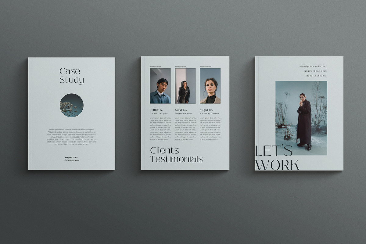 SERENITY | Media Kit Canva Template, a Magazine Template by Sierra Creative Studio (Photo 8 of 10)