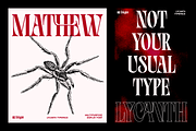 LYCANTH - Dramatic Editorial, a Serif Font by Eotype Studio (Thumbnail 2 of 9)