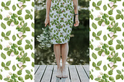 Pink Rose Pattern & Illustration, a Pattern Graphic by NataliArkushArt (Thumbnail 7 of 15)