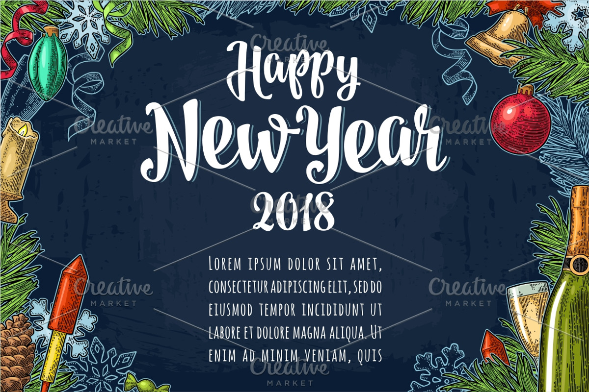 Bundle for Merry Christmas New Year, a Decorative Illustration by MoreVector (Photo 4 of 5)
