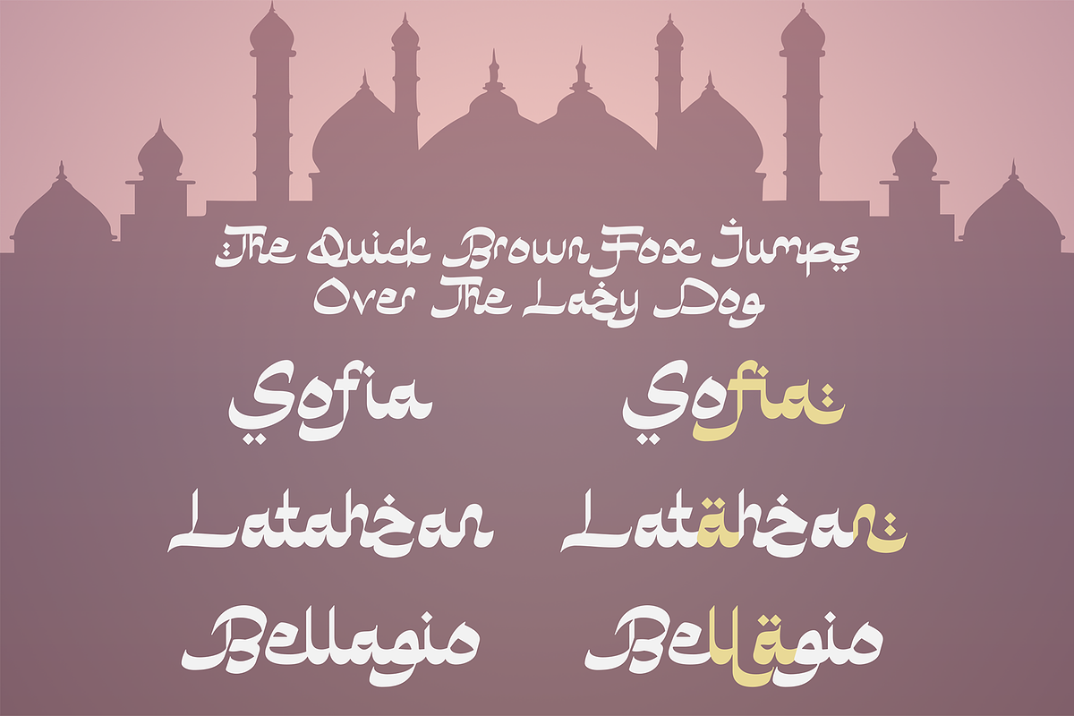 Marhaban Ramadhan, a Font by Omotu Studio (Photo 10 of 14)