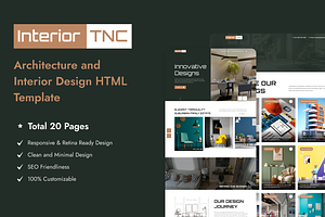 Interior - Modern Interior Template, a HTML Template by TNCFlow