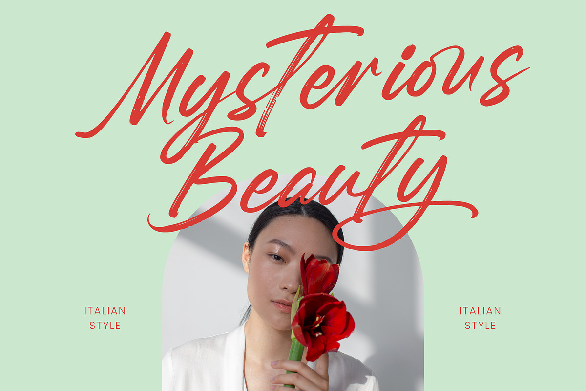 Gently Milarea Modern Brush Font, a Script Font by Letterena Studios Script (Photo 5 of 20)