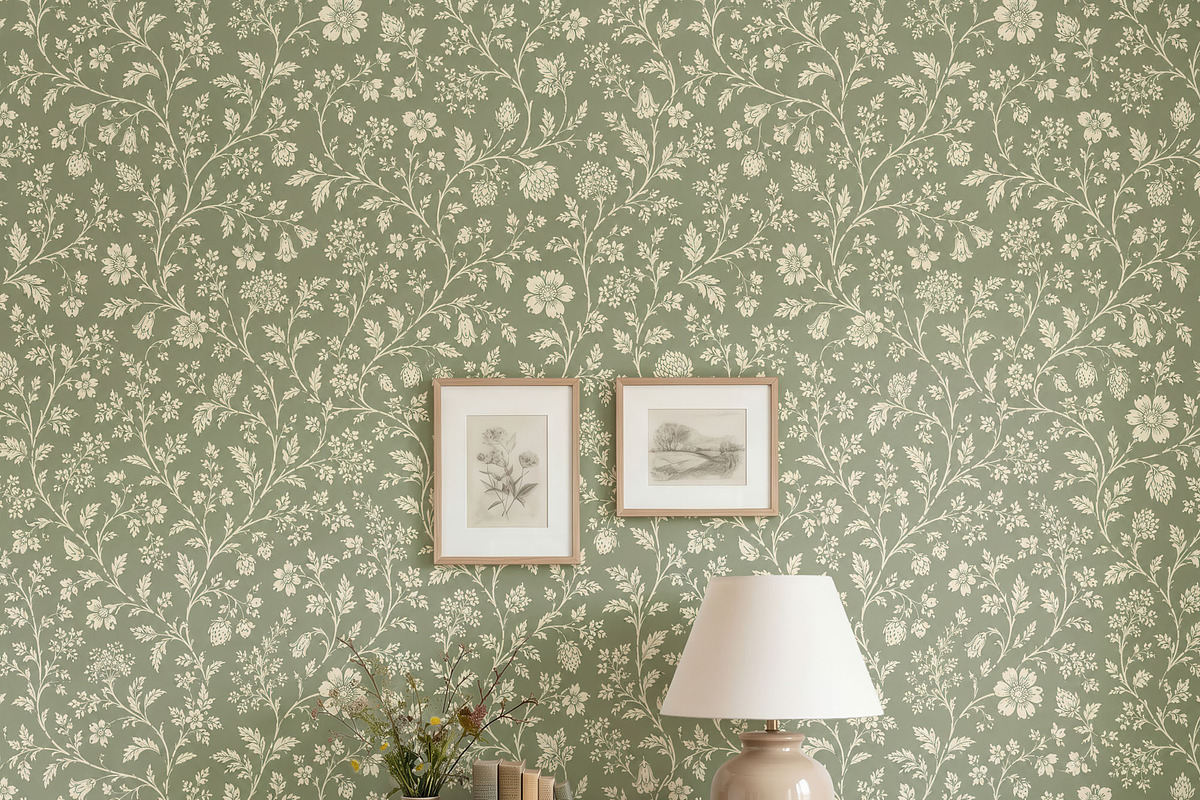 Farmhouse Wallpaper Mockup PSD, a Household Mockup by 1001 mockups (Photo 7 of 10)