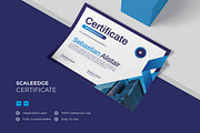 Scaleedge - Certificate, a Print Template by Esensifiksi.studio (Thumbnail 1 of 3)