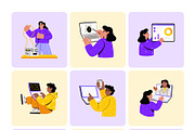 IT Illustration Art Set, a Technology Illustration by Creative Stall (Thumbnail 7 of 9)