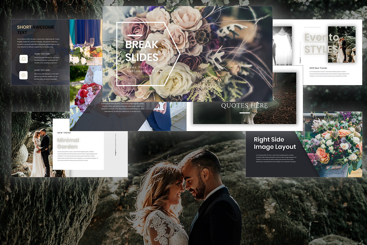 [PPTX] Wedding PowerPoint Template, a Presentation Template by litoondev (Photo 3 of 8)