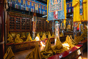 Likir Monastery in Ladakh, India, an Architecture Photo by oliverfoerstner