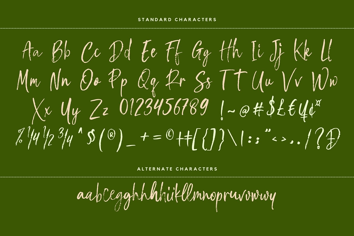 Audrey Skylar, a Handwritten Font by Xelo Graph (Photo 7 of 7)