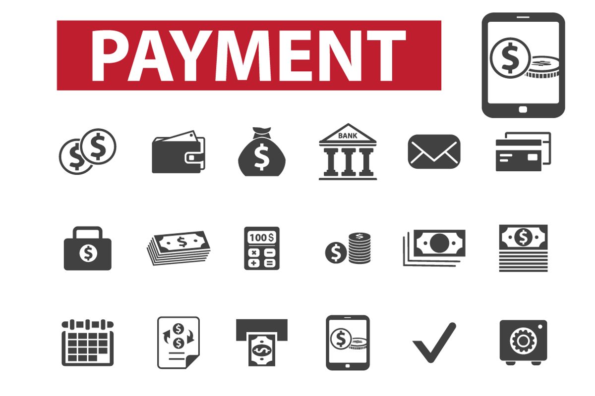 30 payment icons, an Outline Icon by urban icon (Photo 2 of 2)