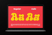 Chups - Groovy Retro Font, a Serif Font by roomspace creative lab (Thumbnail 4 of 14)